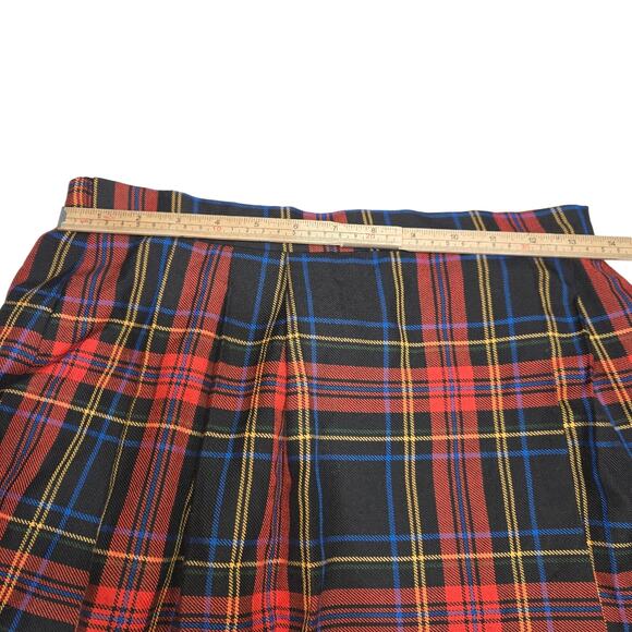 Freeze Frame Womens 16PP Plaid Skirt Mini Preppy Grunge Dark Academia Y2K 90s - Picture 7 of 9